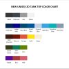 tank top color chart - Ultraman Shop