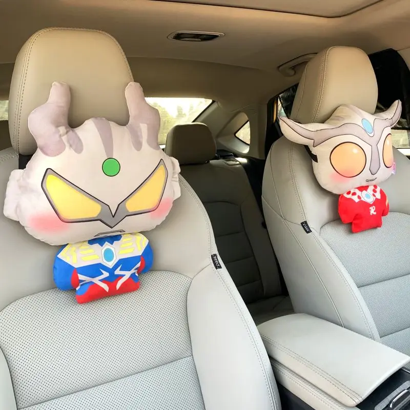 Ultraman Car Head Pillow Neck Pillow Car Plush - Image 3